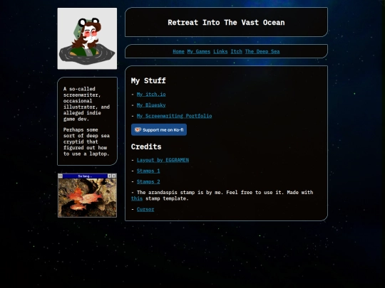 links screenshot