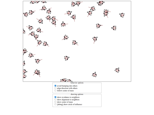 boids screenshot