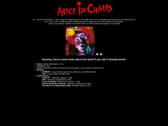 aliceinchains screenshot