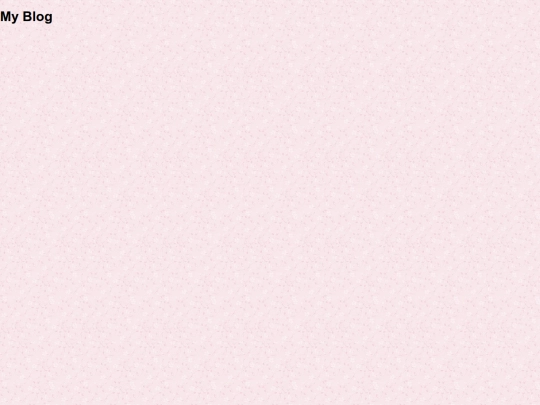 blog screenshot