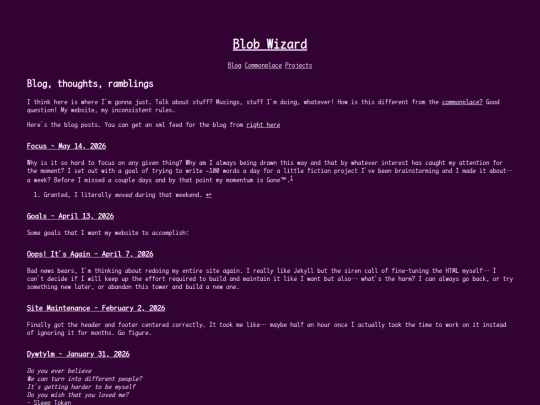 pages/blog screenshot