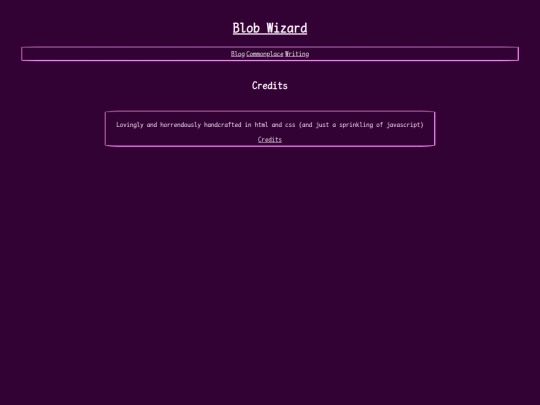 pages/credits screenshot