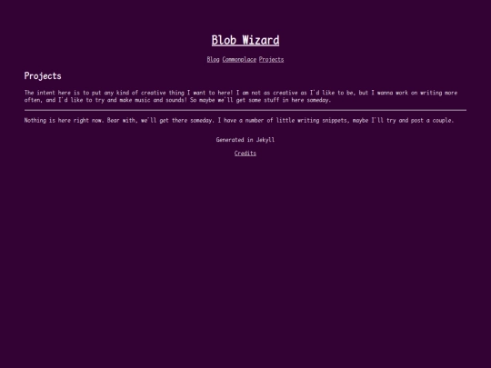 pages/projects screenshot