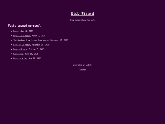 tag/personal screenshot