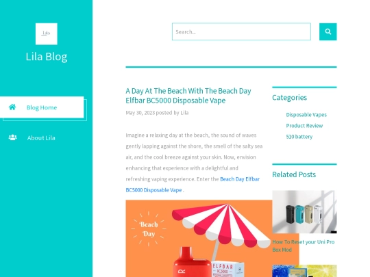 A-Day-at-the-Beach-with-the-Beach-Day-EBDesign-BC5000-Disposable-Vape screenshot