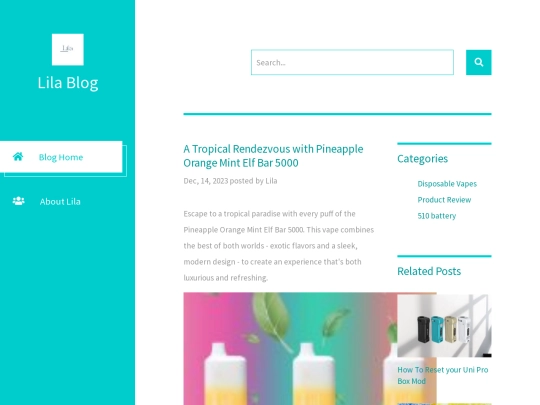 A-Tropical-Rendezvous-with-Pineapple-Orange-Mint-Elf-Bar-5000 screenshot