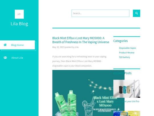 Black-Mint-Elfba-x-Lost-Mary-MO5000 screenshot