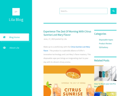 Experience-The-Zest-Of-Morning-With-Citrus-Sunrise-Lost-Mary-Flavor screenshot