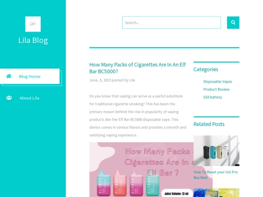 How-Many-Packs-Of-Cigarettes-Are-in-an-Elf-Bar-BC5000 screenshot