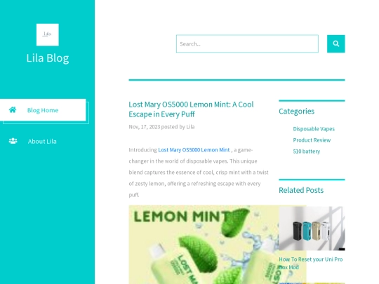 Lost-Mary-OS5000-Lemon-Mint-A-Cool-Escape-in-Every-Puff screenshot