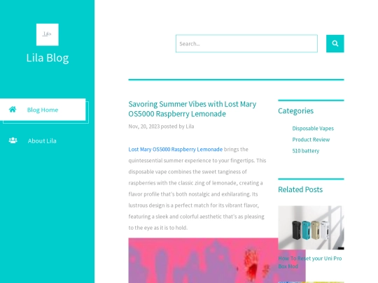 Savoring-Summer-Vibes-with-Lost-Mary-OS5000-Raspberry-Lemonade screenshot