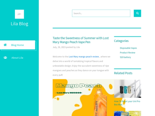 Taste-the-Sweetness-of-Summer-with-Lost-Mary-Mango-Peach-Vape-Pen screenshot
