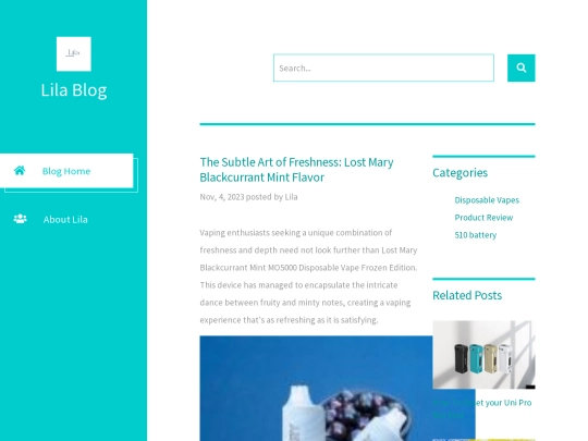 The-Subtle-Art-of-Freshness-Lost-Mary-Blackcurrant-Mint-Flavor screenshot