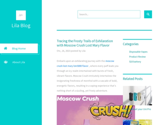 Tracing-the-Frosty-Trails-of-Exhilaration-with-Moscow-Crush-Lost-Mary-Flavor screenshot