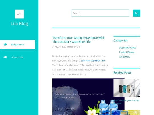 Transform-Your-Vaping-Experience-With-The-Lost-Mary-Vape-Blue-Trio screenshot