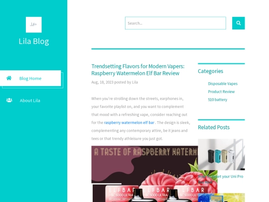 Trendsetting-Flavors-for-Modern-Vapers-Raspberry-Watermelon-ElfBar-Review screenshot