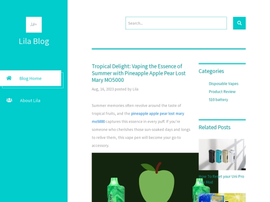 Vaping-the-Essence-of-Summer-with-Pineapple-Apple-Pear-Lost-Mary-MO5000 screenshot
