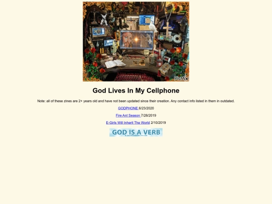 zines screenshot