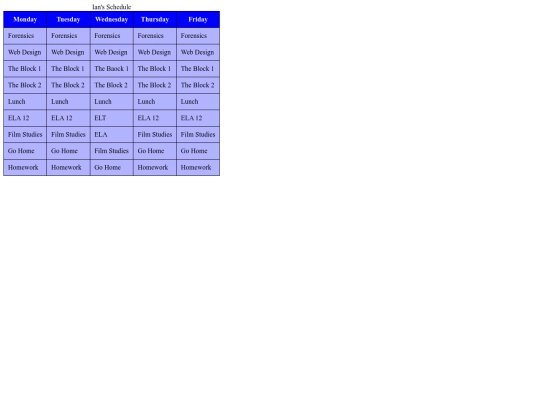 Stylish Schedule screenshot