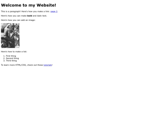 index screenshot