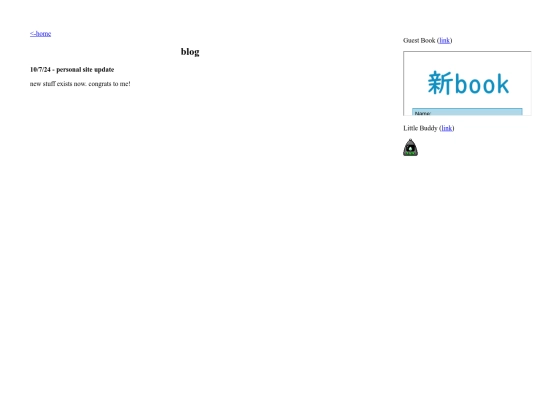 blog screenshot