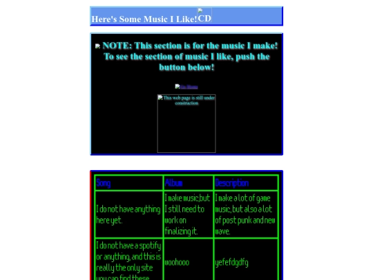 music screenshot