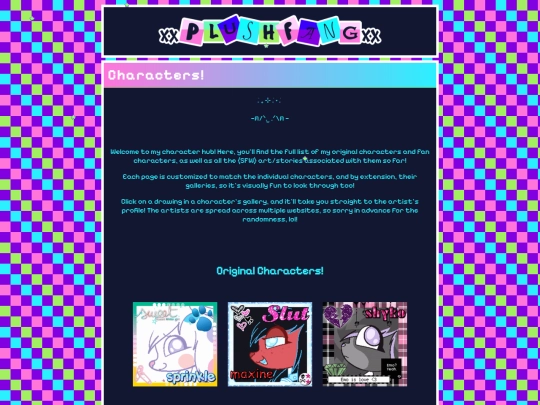 characters screenshot