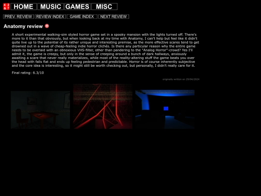 videogames/anatomy screenshot
