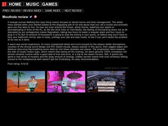 videogames/mouthole screenshot