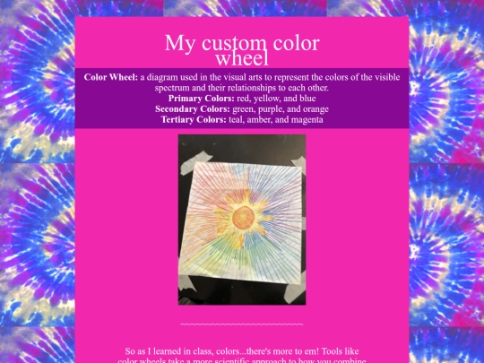 colorwheel screenshot