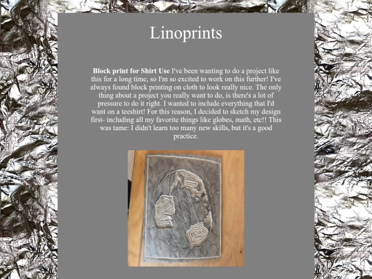 linoprint screenshot
