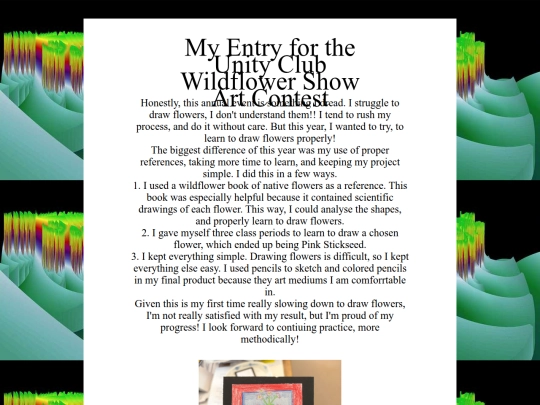 wildflower screenshot