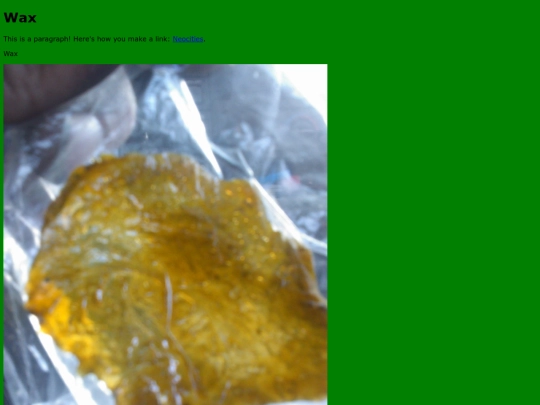 wax screenshot