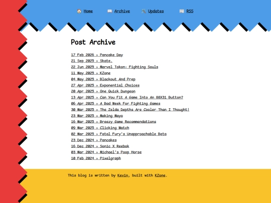 pages/archive screenshot