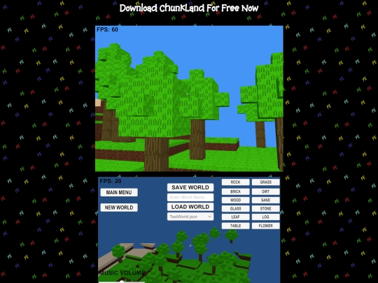 Chunkland screenshot