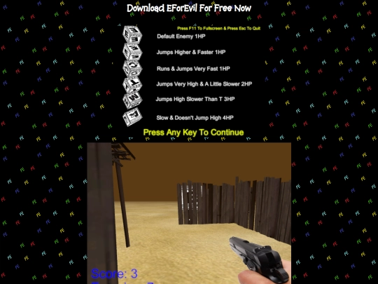 EForEvil screenshot
