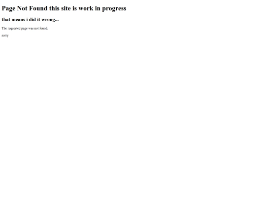 not_found screenshot