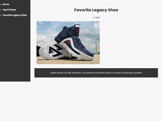 legacyshoe screenshot