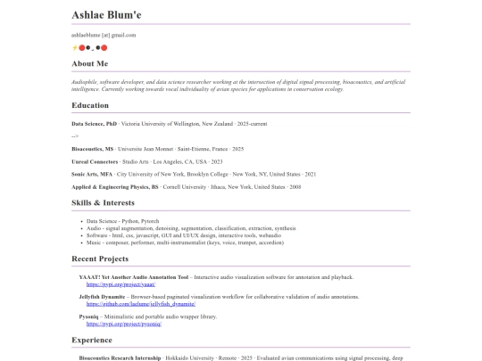 cv screenshot