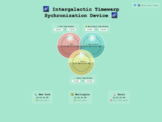 timewarp-sync screenshot