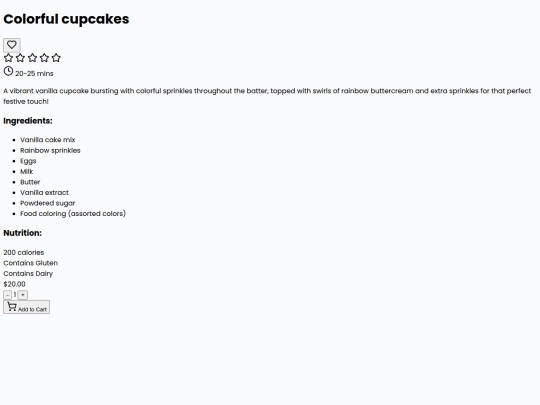 cupcakes screenshot