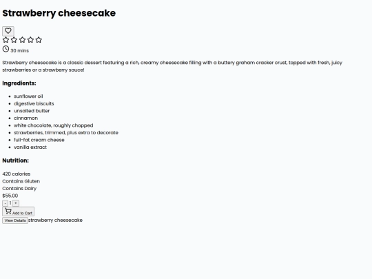 strawberrycheesecake screenshot