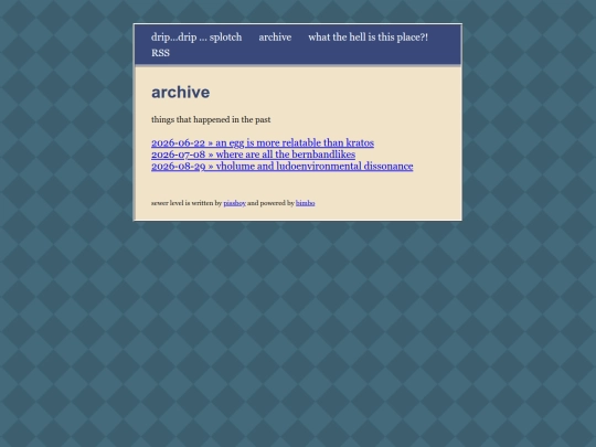 archive screenshot