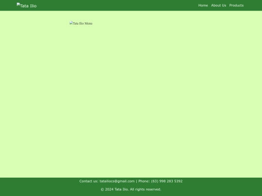 TataIlio/productpage screenshot