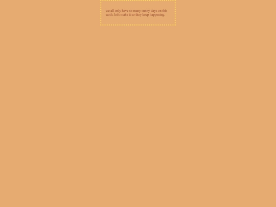 for a sunny day screenshot