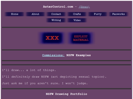 ALL/commission/art/nsfw screenshot