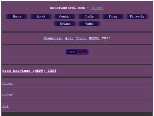 ALL/fanworks/tron/art/2025/nsfw/index screenshot