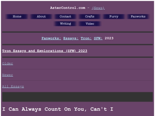 ALL/fanworks/tron/essays/2023/sfw/index screenshot