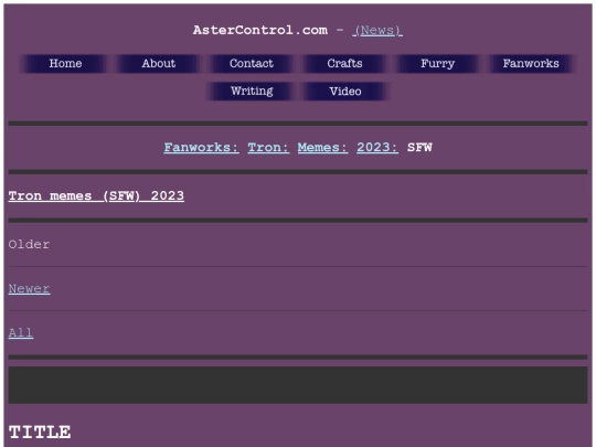 ALL/fanworks/tron/memes/2023/sfw/index screenshot