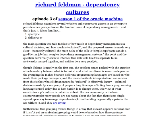 oraclemachine/s1/e3-depcults screenshot